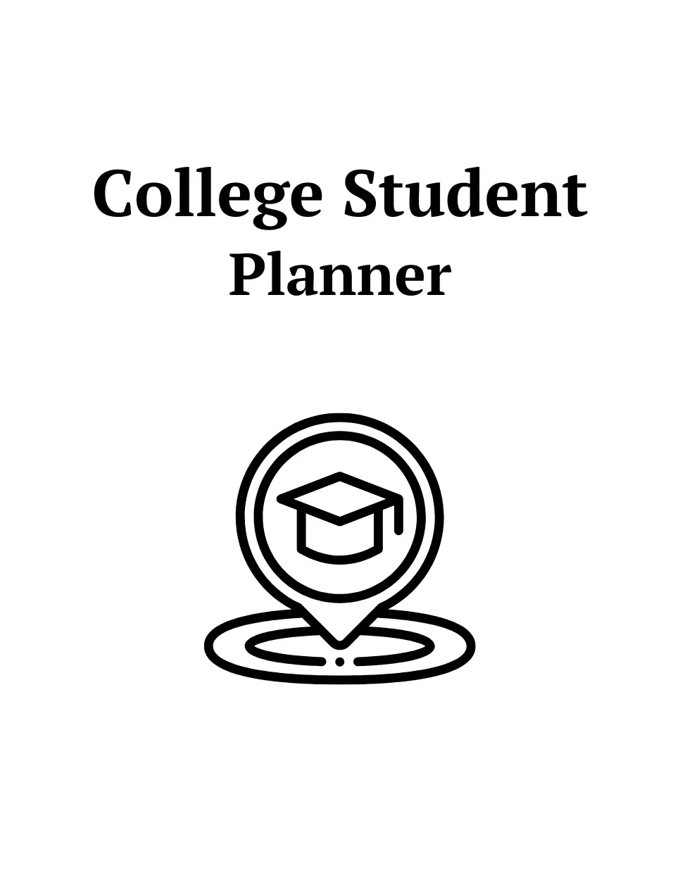 college student planner
