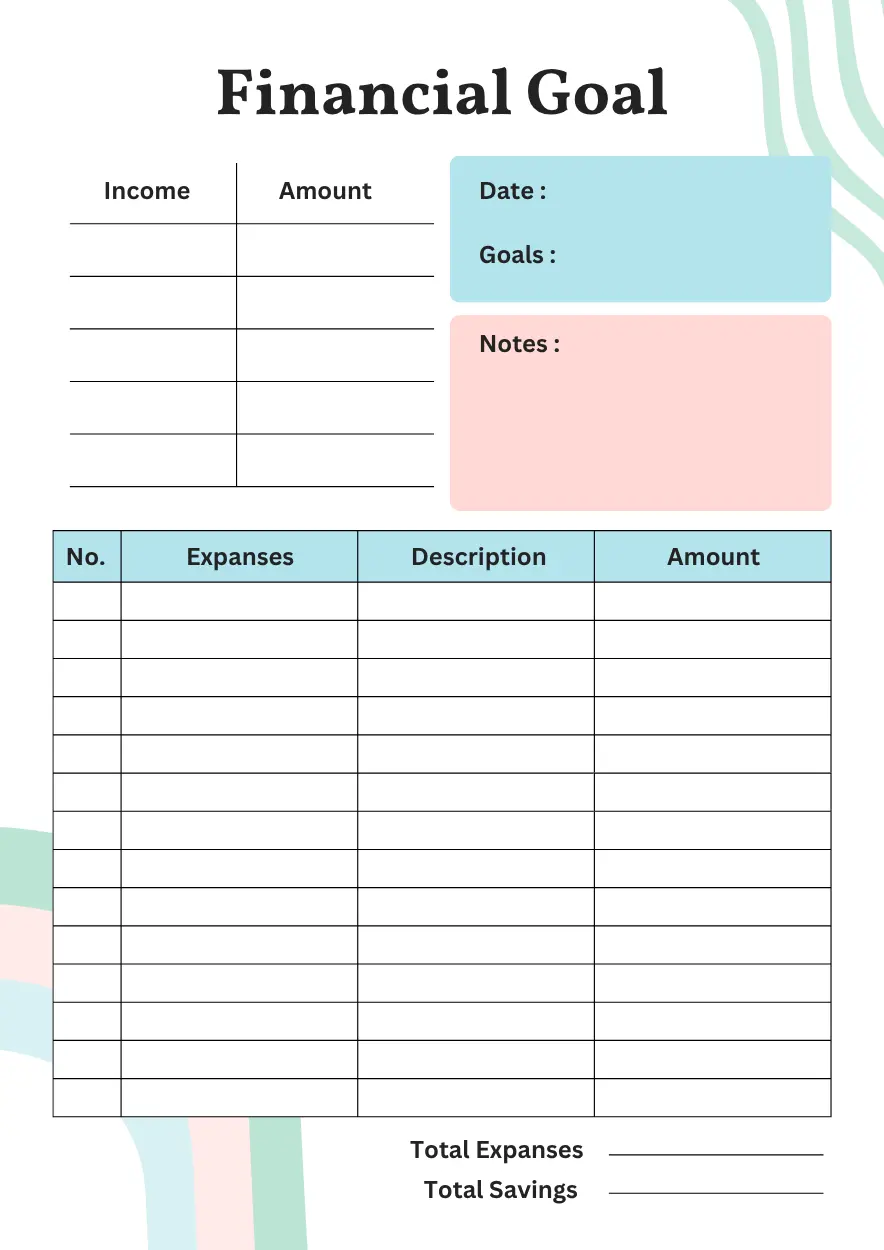 financial goal planner