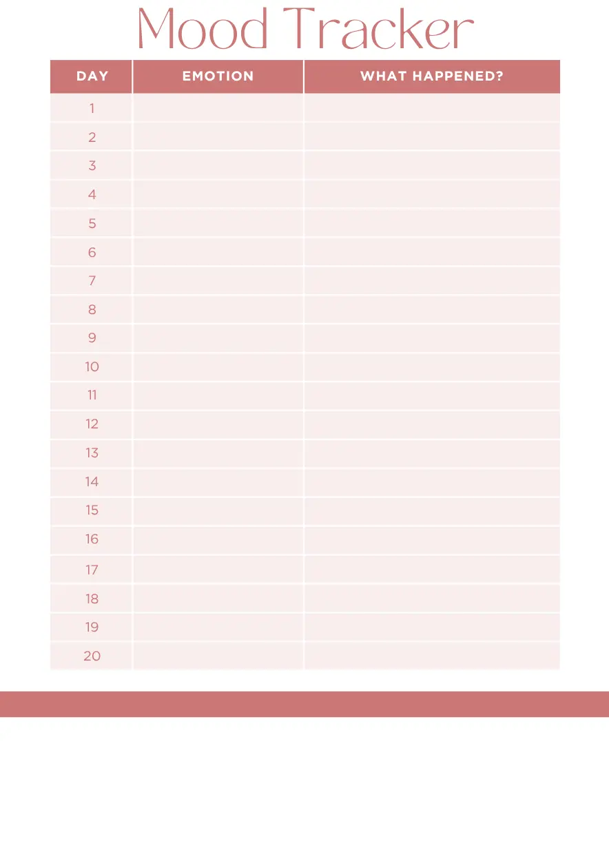 mood tracker